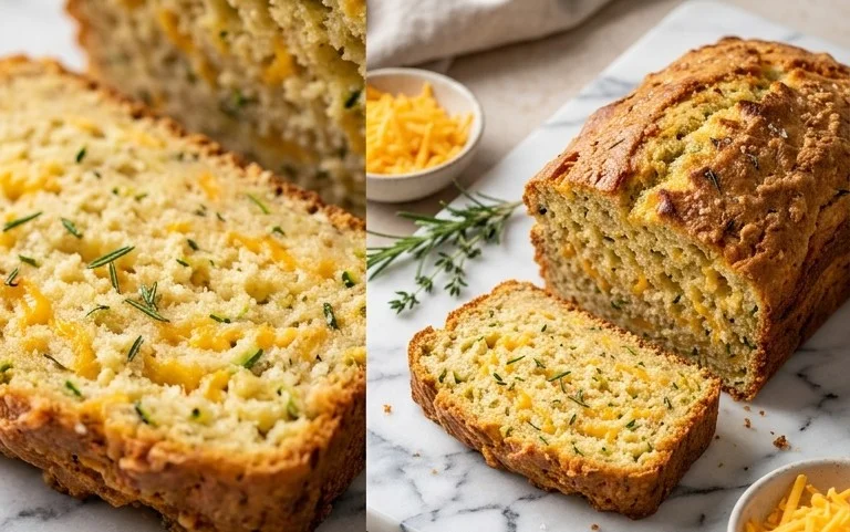 Pain Bière Zucchini Cheddar Herbes Sans Alcool
